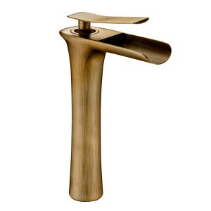 Grifo monomando de lavabo efecto cascada modelo Artazul