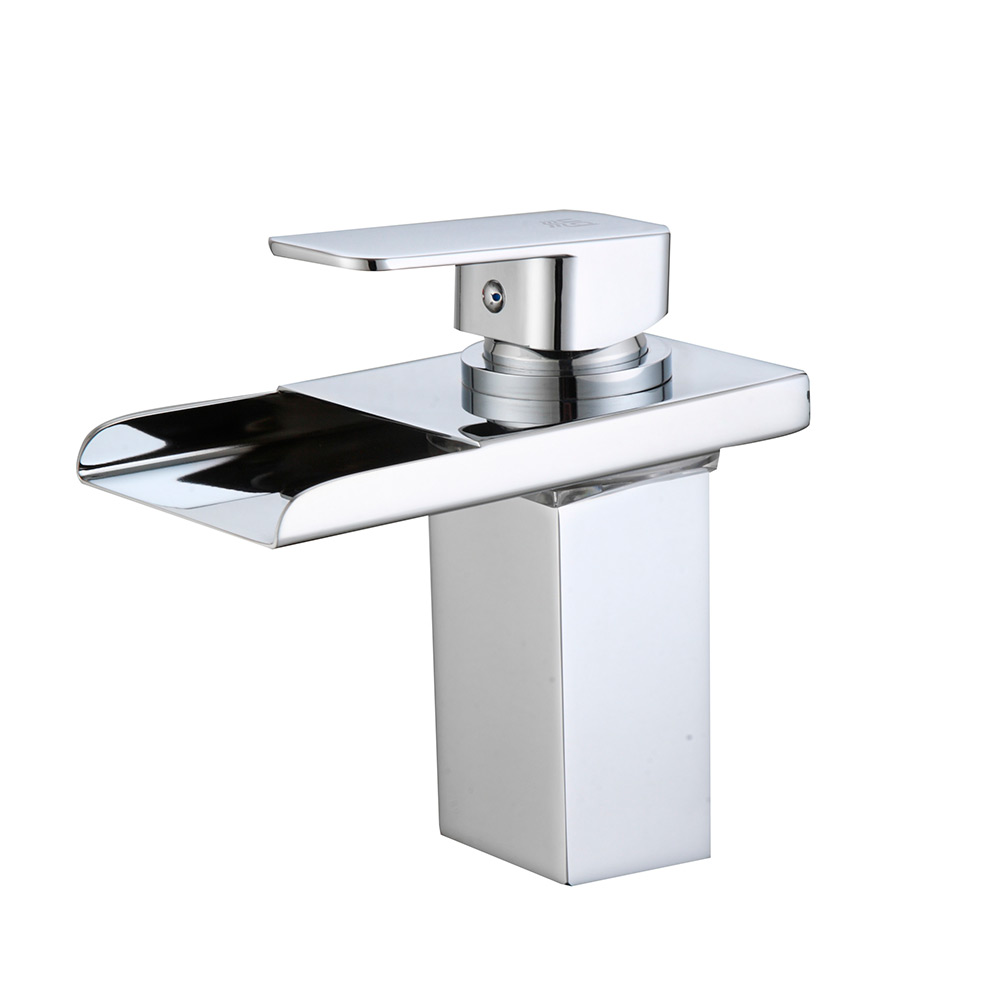 VICTORIA waterfall effect Single lever basin tap