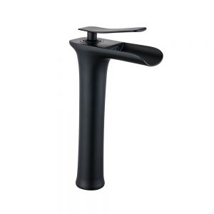 Efeito cascata de alavanca única lavatório torneira ARTAZUL BLACK